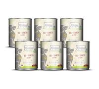 MjAMjAM - Cibo umido premium per cani - naturalmente delizioso - Maiale BIO con zucca, confezione da 6 (6 x 800 g), senza cereali con carne extra