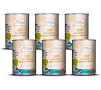 MjAMjAM - Cibo umido Premium per cani - Senior - succoso pollo con gustose patate dolci, confezione da 6 (6x400g), senza cereali