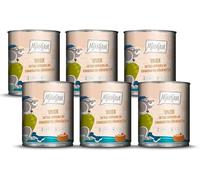 MjAMjAM - Cibo umido Premium per cani - Senior - succoso pollo con gustose patate dolci, confezione da 6 (6x800g), senza cereali