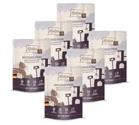 MjAMjAM - Cibo umido premium per gatti - Quetschie - puro piacere di carne - puro cavallo delizioso, confezione da 6 (6 x 300 g), senza cereali con carne extra