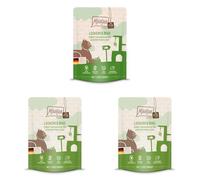 MjAMjAM - Cibo umido premium per gatti - Quetschie - puro piacere di carne - puro manzo ottimo, confezione da 3 (1 x 300 g), senza cereali con carne extra