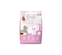 MjAMjAM - Crocchette premium per gatti - Pasti croccanti - Filetto di salmone fresco e pollame, confezione singola (1 x 1,5 kg), senza cereali