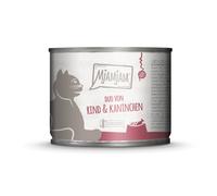MjAMjAM Duo 6 x 200 g umido gatto - Manzo & Coniglio