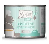 MjAMjAM in Salsa 6 x 185 g umido gatto - Tacchino & Carote in Salsa