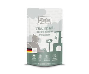 Mjamjam Quetschie eccellente vitello con delizioso tacchino 125gx12