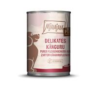 MjAMjAM Sapore autentico di carne 12 x 400 g Umido cane - Canguro puro