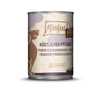 MjAMjAM Sapore autentico di carne 12 x 400 g Umido cane - Cavallo puro