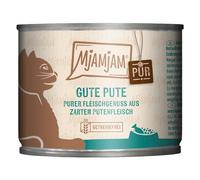MjAMjAM Sapore autentico di carne 6 x 200 g umido gatto - Tacchino puro
