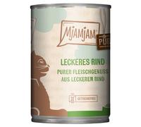 MjAMjAM Sapore autentico di carne 6 x 400 g umido gatto - Manzo puro