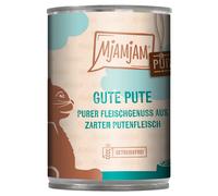 MjAMjAM Sapore autentico di carne 6 x 400 g umido gatto - Tacchino puro