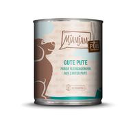 MjAMjAM Sapore autentico di carne 12 x 800 g Umido cane - Tacchino puro