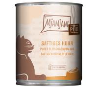 MjAMjAM Sapore autentico di carne 6 x 800 g umido gatto - Pollo puro