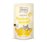 MjAMjAM Wellness 12 x 125 g umido per gatti - Ossa & Articolazioni - Manzo