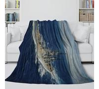 MJASVNDFO Americano Iowa Corazzata Coltre Morbida - Militare Coperta Soffice Regalo Compleanno Per Figlio/figlia/nipote/nipotina/amico - Letto Divano Ufficio Culla 40x50inch(100x130cm)