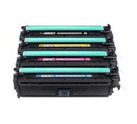 MJAYBZFQ Cartuccia toner compatibile 655a per la stampante compatibile con CF450A CF451A CF452A CF453A M652DN M653DN MFP M681DN M682ZZ(655A CF453A-M)