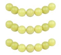 MJDCB 35 pezzi 10mm Giada Limone Giallo Sciolto Perline in Pietra Semipreziose Naturale per Creazione Braccialetti Collane e Gioielli Pietre Dure per Bigiotteria Fai Da Te Rotonde
