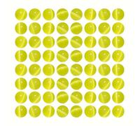 MJDCB 35 pezzi Perline di Pietra Occhio di Gatto Giallo Limone 10mm Perline di Cristallo Rotondo Sciolto per la Creazioni di Gioielli fai da te Bracciali Collana Accessori