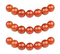 MJDCB 35pezzi 10mm Corniola Rossa Sciolto Perline di Pietra Naturale per Creazione Braccialetti Collane e Gioielli Pietre Dure per Bigiotteria Fai Da Te Rotonde