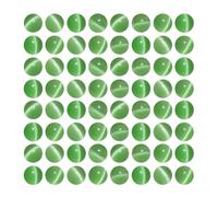 MJDCB 45 pezzi Perline di Pietra Occhio di Gatto Verde Chiaro 8mm Perline di Cristallo Rotondo Sciolto per la Creazioni di Gioielli fai da te Bracciali Collana Accessori