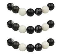 MJDCB 83pezzi 4mm Diaspro Zebrato Bianco e Nero Sciolto Perline di Pietra Naturale per Creazione Braccialetti Collane e Gioielli Pietre Dure per Bigiotteria Fai Da Te Rotonde