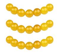 MJDCB 85 pezzi 4mm Agata Gialla Sciolto Perline in Pietra Semipreziose Naturale per Creazione Braccialetti Collane e Gioielli Pietre Dure per Bigiotteria Fai Da Te Rotonde