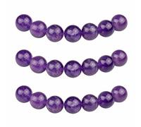 MJDCB 85 pezzi 4mm Ametista Sciolto Perline in Pietra Semipreziose Naturale per Creazione Braccialetti Collane e Gioielli Pietre Dure per Bigiotteria Fai Da Te Rotonde