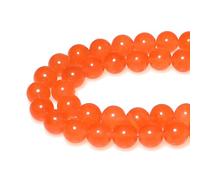 MJDCB 85 pezzi 4mm Giada Arancione Sciolto Perline di Pietra per Creazione Braccialetti Collane e Gioielli Pietre Dure per Bigiotteria Fai Da Te Rotonde
