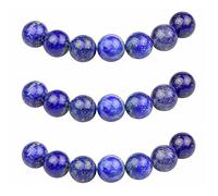 MJDCB 85 pezzi 4mm Lapislazzuli Sciolto Perline in Pietra Semipreziose Naturale per Creazione Braccialetti Collane e Gioielli Pietre Dure per Bigiotteria Fai Da Te Rotonde