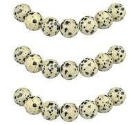 MJDCB 85 pezzi 4mm Pietra Leopardata Rosso Sciolto Perline in Pietra Semipreziose Naturale per Creazione Braccialetti Collane e Gioielli Pietre Dure per Bigiotteria Fai Da Te Rotonde