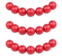 MJDCB 85 pezzi 4mm Turchese Rosso Sciolto Perline di Pietra Sintetica per Creazione Braccialetti Collane e Gioielli Pietre Dure per Bigiotteria Fai Da Te Rotonde