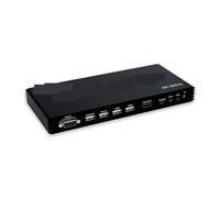 MJFVN 4k 60Hz KVM HMI 4X1 Quad Splitter Screen Multiviewer HMI KVM Quad Switcher senza interruzioni 4 in 1 uscita for PS4 Camera PC al monitor TV