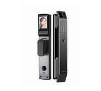 MJFVN Riconoscimento facciale 3D Sblocca serratura digitale con telecamera Impronta digitale Password elettronica senza chiave(240 * 24)
