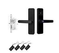 MJFVN Tuya serratura della porta dell'impronta digitale elettronica intelligente senza chiave for la casa con passcode(22x165)