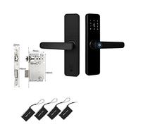 MJFVN Tuya serratura della porta dell'impronta digitale elettronica intelligente senza chiave for la casa con passcode(22x160)