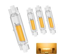 MJGFD Lampadine R7S LED 78mm Dimmerabile, Lampadina LED R7S 78mm 20W Equivalenti a 200W lampada Alogene, Bianco Freddo 6000K 2000LM, Nessun Sfarfallio, Illuminazione Fascio 360°, 4er Pack