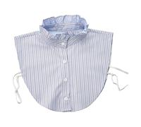 MJGkhiy Finto Collo Camicia Donna Elegante Falso Collare Mezzo Camicie Staccabile Camicetta Punta Faux Dickey per Le Donne Bomboniere