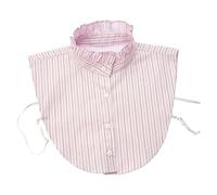 MJGkhiy Finto Collo Camicia Donna Elegante Falso Collare Mezzo Camicie Staccabile Camicetta Punta Faux Dickey per Le Donne Bomboniere