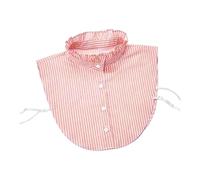 MJGkhiy Finto Collo Camicia Donna Elegante Falso Collare Mezzo Camicie Staccabile Camicetta Punta Faux Dickey per Le Donne Bomboniere