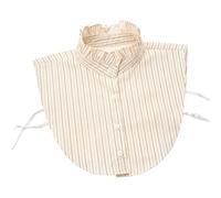 MJGkhiy Finto Collo Camicia Donna Elegante Falso Collare Mezzo Camicie Staccabile Camicetta Punta Faux Dickey per Le Donne Bomboniere