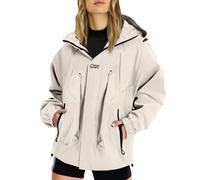 MJGkhiy Giacca Antipioggia Donna Antivento Giacche Impermeabili Trekking Giacca a Vento Pioggia Con Cappuccio Taglie Forti Leggera Trench Sportivo Outdoor Raincoat Campeggio Giubbotto Viaggio