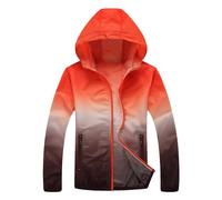 MJGkhiy Giacca Antipioggia Donna Trekking Giacche Impermeabili Leggera Giacca a Vento Pioggia Con Cappuccio Sportivo Antivento Trench Taglie Forti Corsa Raincoat Viaggio Softshell Outdoor