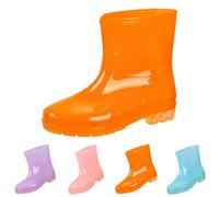 MJGkhiy Stivali Pioggia Donna Bassi Antipioggia Stivaletti Pioggia Di Gomma Colorati Antiscivolo Scarpe Impermeabili Leggeri Scarpe Da Giardino Eleganti Comode Rain Boots Wellies