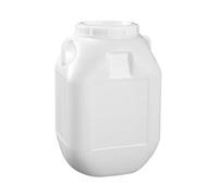 MJHETCY Contenitore per Acqua 50L/85L Fusto in HDPE con Bocca Larga，Tanica con Coperchio per Conservazione degli Alimenti Grande Barile in Plastica(Size:85L)