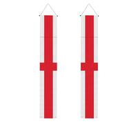 MJHKXLJ Bandiera della Georgia, decorazione per portico di laurea, robusta, durevole, lavabile e riutilizzabile, 30,5 x 180 cm