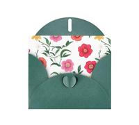 MJHKXLJ Leonardo_Vision_XL_Flowers_3 stampe perlate biglietto di auguri - busta inclusa - perfetto per Natale, compleanni, San Valentino, matrimoni e altro ancora