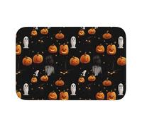 MJHKXLJ Leonardo_Vision_XL_Halloween_3 Bordo Bloccato Bordo Tappetino Bordo 40x60 Stampato per WC, Toeletta Casa, Casa Vacanza, Bagno principale, Bagno dei Bambini e Suite per gli ospiti