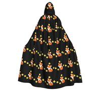 MJHKXLJ Little Fox Counting Stars - Mantello con cappuccio per Halloween, giochi di ruolo e feste in costume