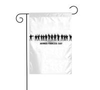 MJHKXLJ Majestic Army Bandiera da giardino stampata decorazione cortile 30,5 x 45,7 cm per giardino terrazza balcone