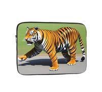 MJHKXLJ Mr. Dancing Tiger Prints, custodia portatile per laptop da 15", protezione antiurto e leggera da viaggio