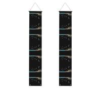 MJHKXLJ Striscione per portico di laurea con motivo bambina che guarda i gabbiani sulla barriera corallina, robusto, durevole, lavabile e riutilizzabile, decorazione per laurea 30,5 x 180 cm